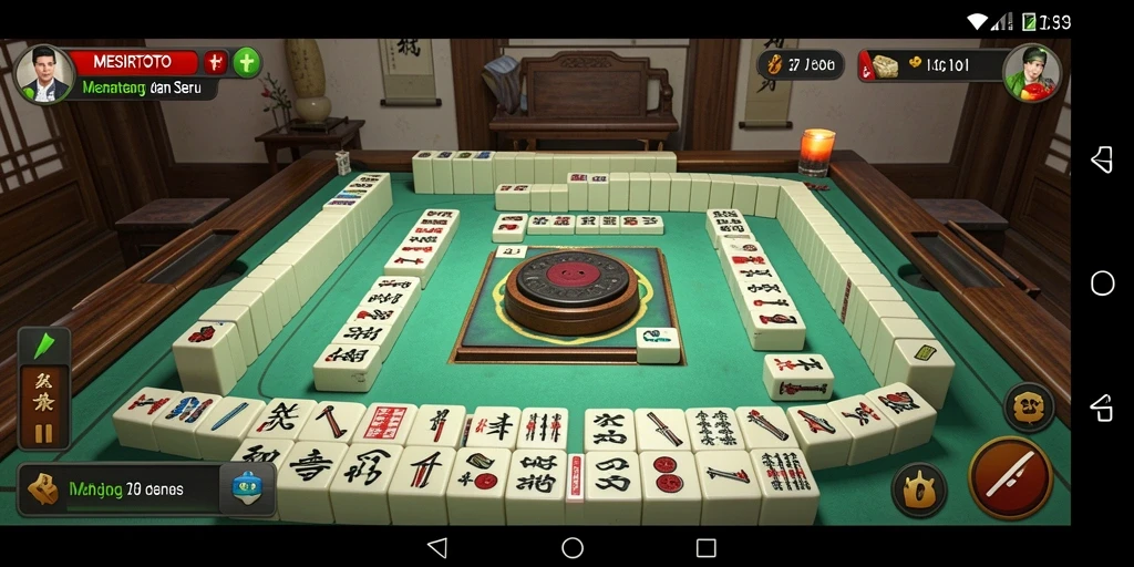 Tampilan gameplay <strong>MESIRTOTO</strong> yang menarik dengan level-level Mahjong yang menantang.