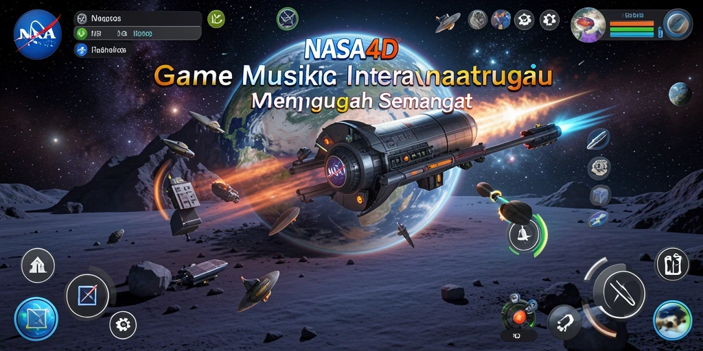 Tampilan gameplay interaktif dalam NASA4D yang memikat dan mengasyikkan.