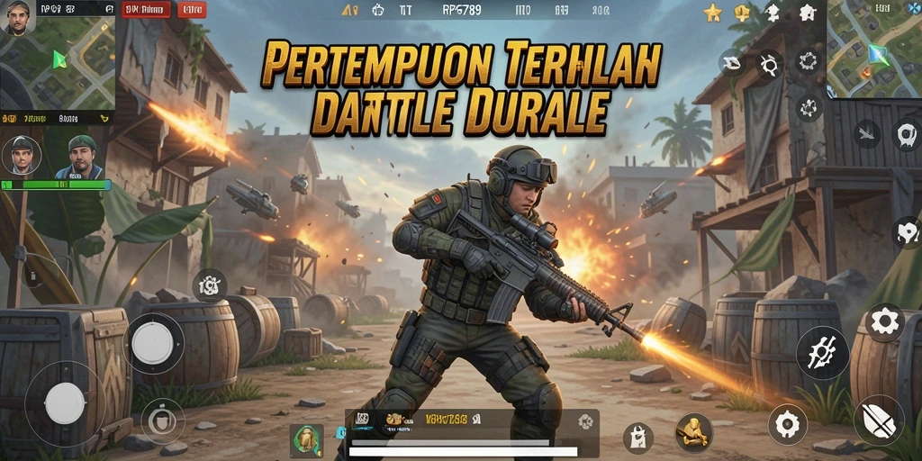 Gameplay intens RP6789 dengan pertempuran seru.