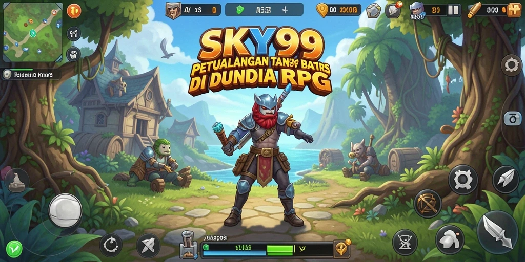 Tampilan gameplay RPG yang mendebarkan dan grafis menawan.